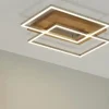 LED-Deckenleuchte, 2-flammig, Eiche natur | Höffner