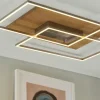 LED-Deckenleuchte, 2-flammig, Eiche natur ´groß´