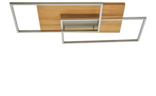 LED-Deckenleuchte, 2-flammig, Eiche natur ´groß´