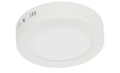 LED-Deckenleuchte, rund, weiß matt | Möbel Höffner