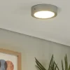 LED-Paneel, chrom matt, rund ´klein´ | Möbel Höffner