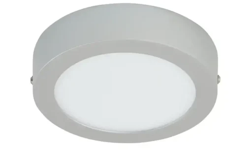 LED-Paneel, chrom matt, rund ´klein´ | Möbel Höffner