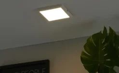 LED-Panel weiß matt eckig`klein` | Möbel Höffner