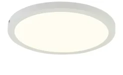 LED-Panel weiß matt rund `groß` | Möbel Höffner
