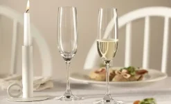LEONARDO 6er-Gläserset Ciao+ | Sektglas, 190 ml