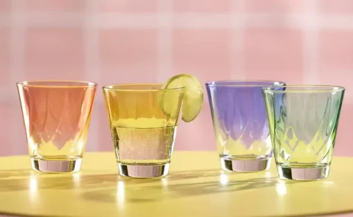 LEONARDO 4er-Gläserset Twist | 215 ml | Möbel Höffner