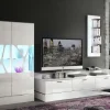 LEONARDO Highboard Cube | Weiß | Möbel Höffner