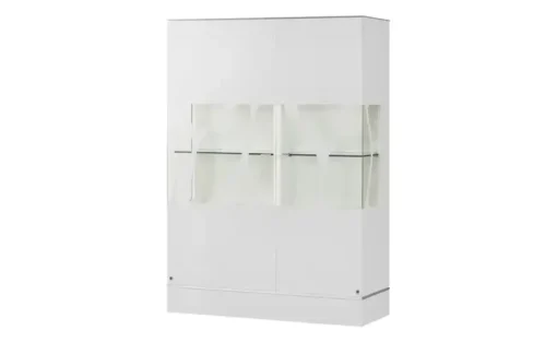 LEONARDO Highboard Cube | Weiß | Möbel Höffner
