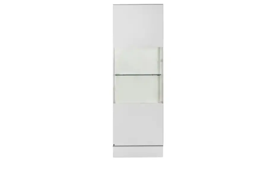 LEONARDO Vitrine Cube | Weiß | Möbel Höffner