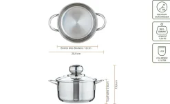 levelone Fleischtopf 14cm Basic | 14 cm | Möbel Höffner
