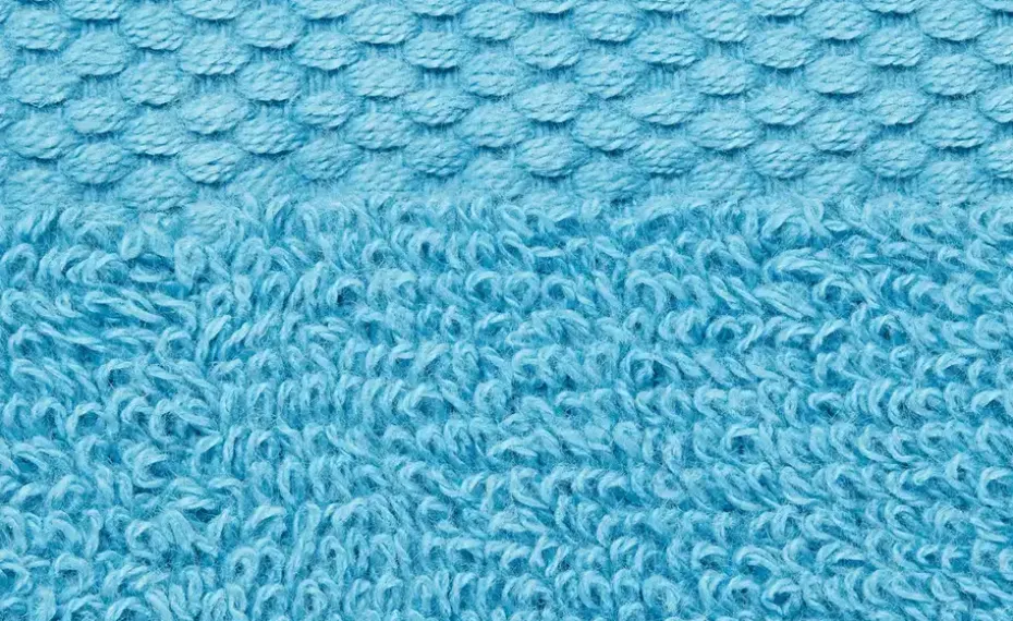 levelone Gästehandtuch Bubble | Türkis, 30x50 cm