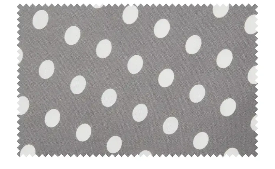 levelone Microfaser Bettwäsche Polka Dot | Dunkelgrau