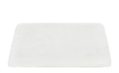 levelone Sitz-Kunstfell Bunny | Weiß, quadratisch