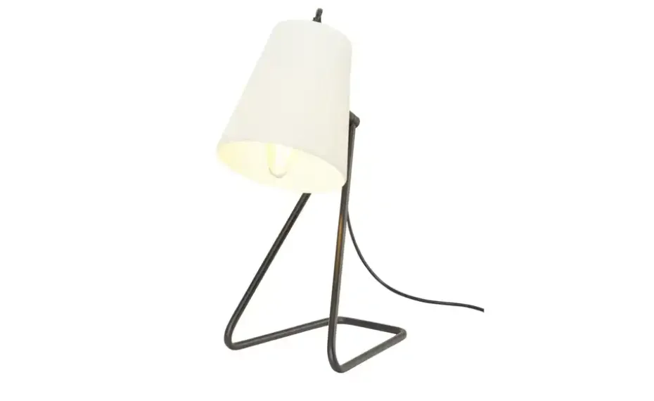 levelone Tischleuchte 1-flg.schwarz/weiß | Höffner