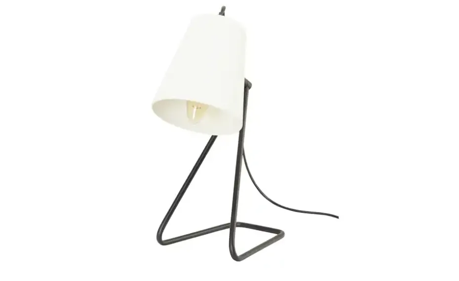 levelone Tischleuchte 1-flg.schwarz/weiß | Höffner