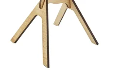 levelone Tischleuchte 1-flg.schwarz/Holz | Höffner