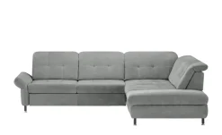Lounge Collection Ecksofa Sally | Aluminiumgrau, rechts