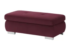 Lounge Collection Polsterhocker Affair | Bordeauxrot