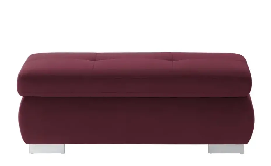 Lounge Collection Polsterhocker Affair | Bordeauxrot