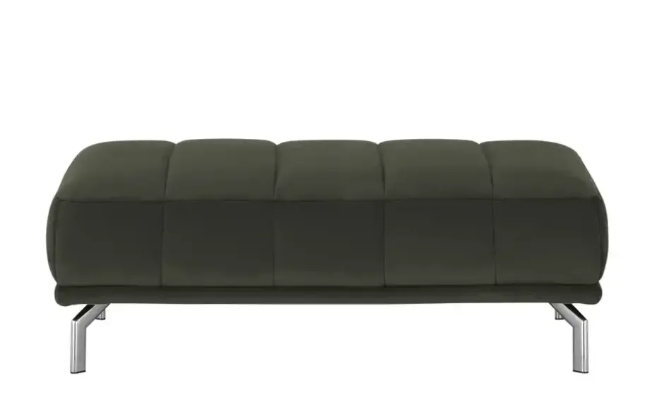 Lounge Collection XXL-Hocker Sarina | Olivgrün
