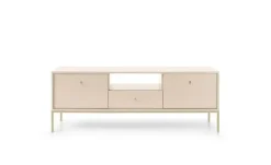 Lowboard Molly | Beige, Goldfarben | Möbel Höffner