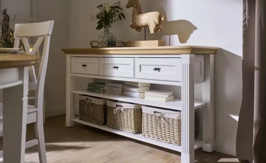 maison bleue Holzstuhl Bendetta | Weiß | Möbel Höffner