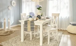 maison bleue Holzstuhl Bendetta | Weiß | Möbel Höffner