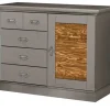 maison bleue Kommode Fancy | Grau, Braun | Höffner