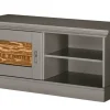 maison bleue Lowboard Fancy | Grau, Braun | Höffner