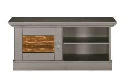 maison bleue Lowboard Fancy | Grau, Braun | Höffner