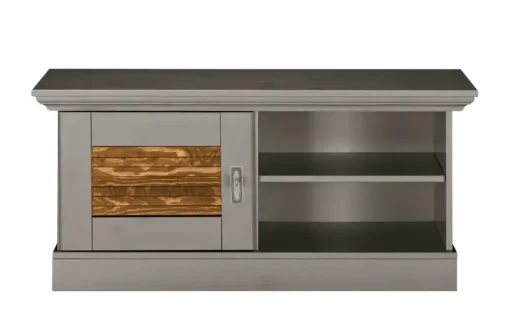 maison bleue Lowboard Fancy | Grau, Braun | Höffner