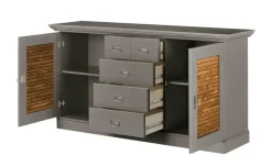 maison bleue Sideboard Fancy | Grau, Braun | Höffner