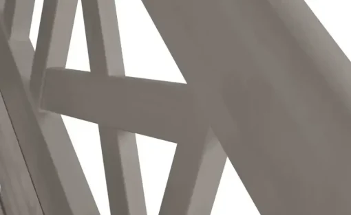 maison bleue Truheneckbank  massiv Florian | Grau, ca, 214 x 171 cm