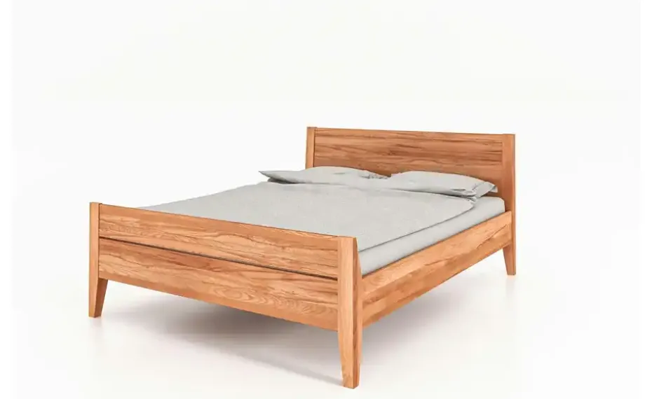 Massivholzbett Erik | Kernbuche, 90 cm | Möbel Höffner