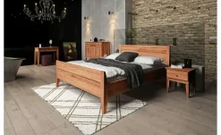 Massivholzbett Erik | Kernbuche, 90 cm | Möbel Höffner