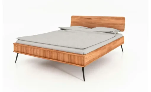 Massivholzbett Nico | Kernbuche, 90 cm | Möbel Höffner