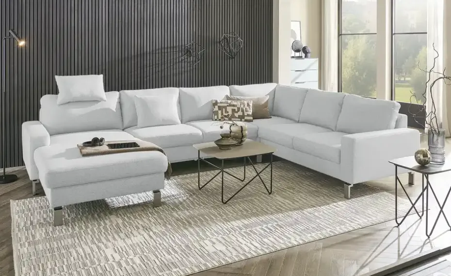 Max Schelling Wohnlandschaft Maximum 2.0 | Hellgrau, Erweiterte Funktion