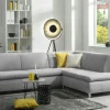 Max Winzer Ecksofa | Hellgrau, rechts | Möbel Höffner
