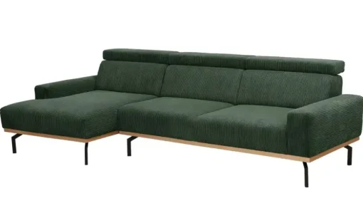 Max Winzer Ecksofa mit Holzsockel Emmi | Möbel Höffner