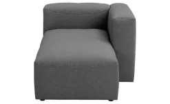 Max Winzer Longchair Armlehne rechts Lena | Anthrazit