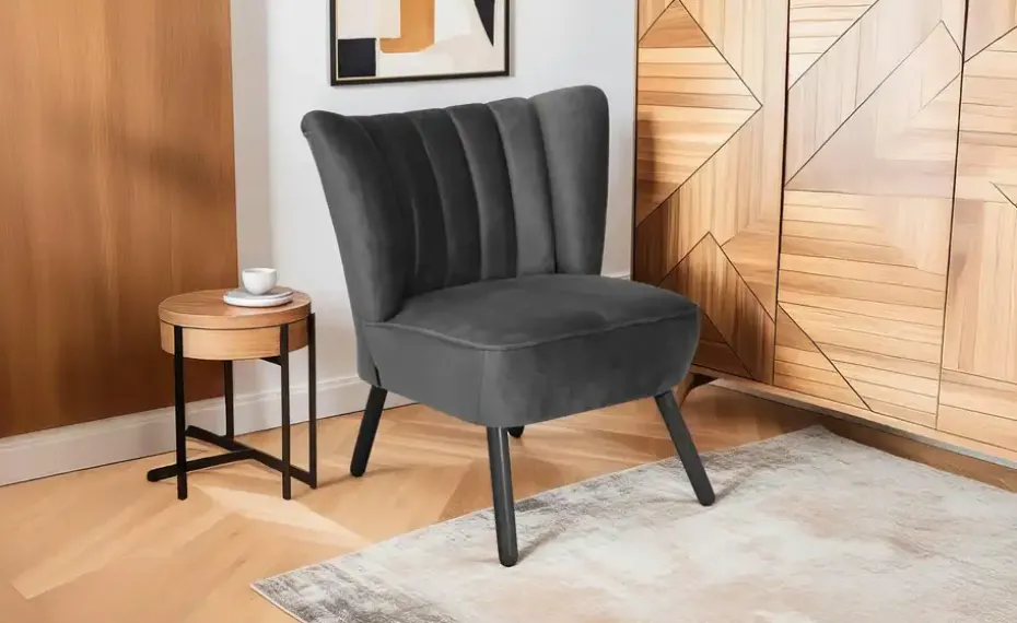 Max Winzer Sessel Alessandro | Anthrazit | Höffner