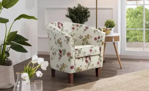 Max Winzer Sessel Livia | Creme, mehrfarbig | Höffner