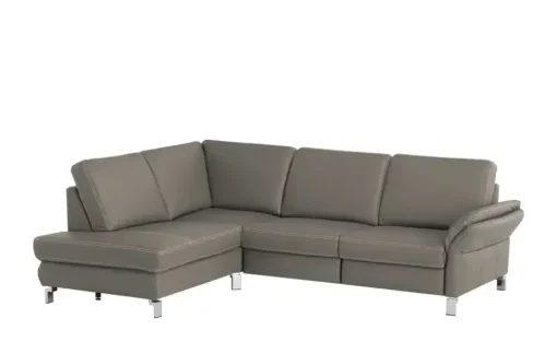 medium Ecksofa Medium Plus | Grau, links | Höffner
