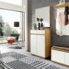 Mehrzweckschrank Tiba | Weiß, Eiche bianco | Höffner
