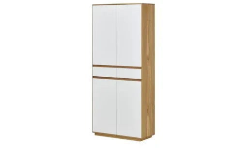 Mehrzweckschrank Tiba | Weiß, Eiche bianco | Höffner