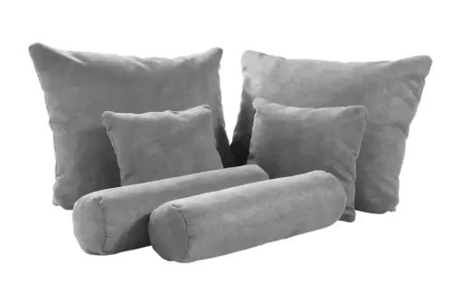 meinBett Deko-Kissenset, 6-teilig Pembroke | Grau