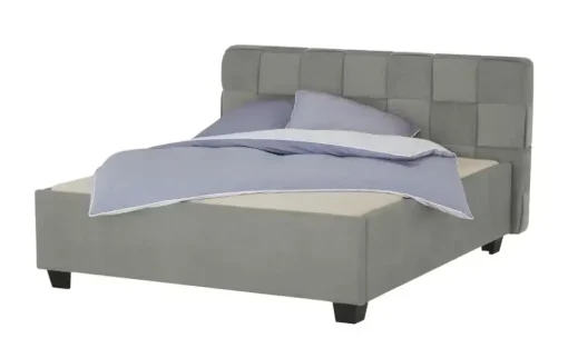 meinBett Polsterbettgestell Veifa | Grau, 140 cm