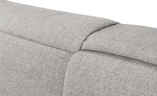 meinBett Polsterbettgestell Veifa | Hellgrau, 140 cm