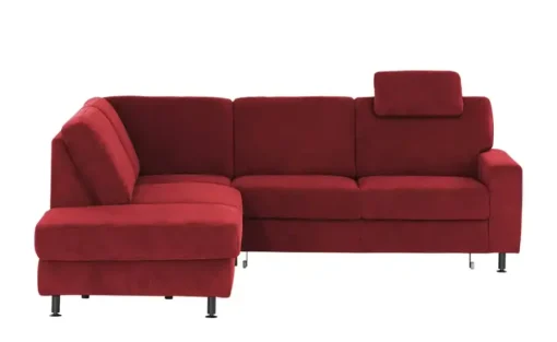 meinSofa Ecksofa Jana | Rot, links | Möbel Höffner