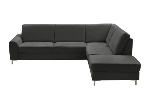 meinSofa Ecksofa Lea | Schwarz, rechts | Möbel Höffner